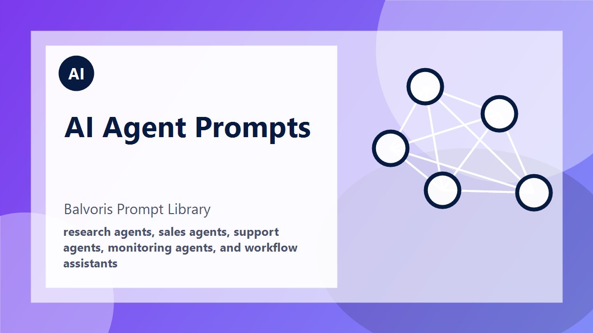 AI Agent Prompts preview