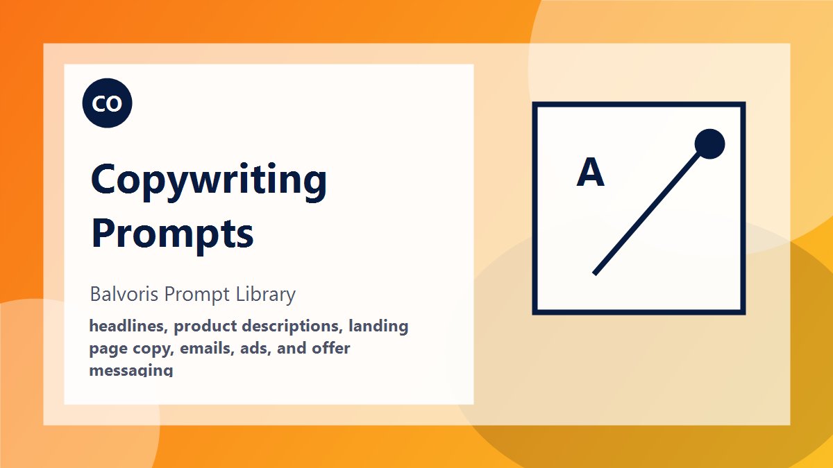 AIDA Copywriting Prompt example preview