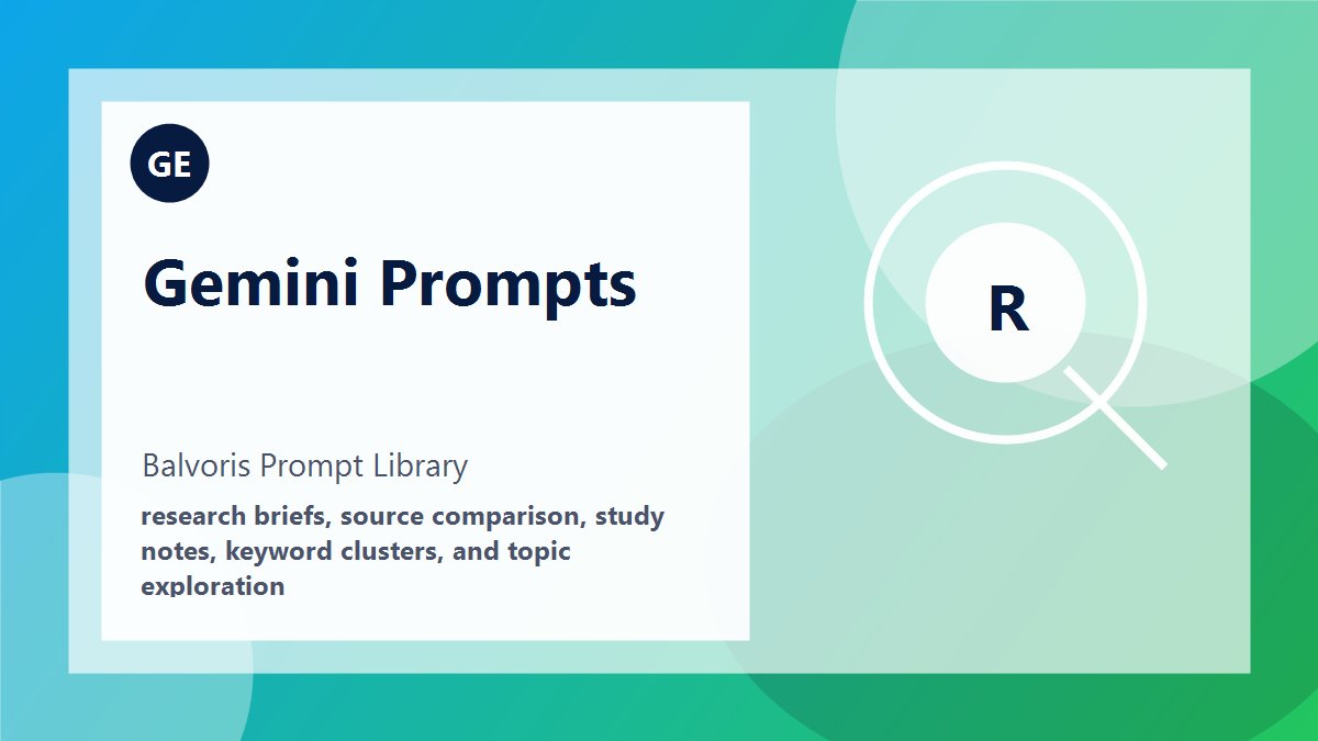 Research Brief Prompt example preview