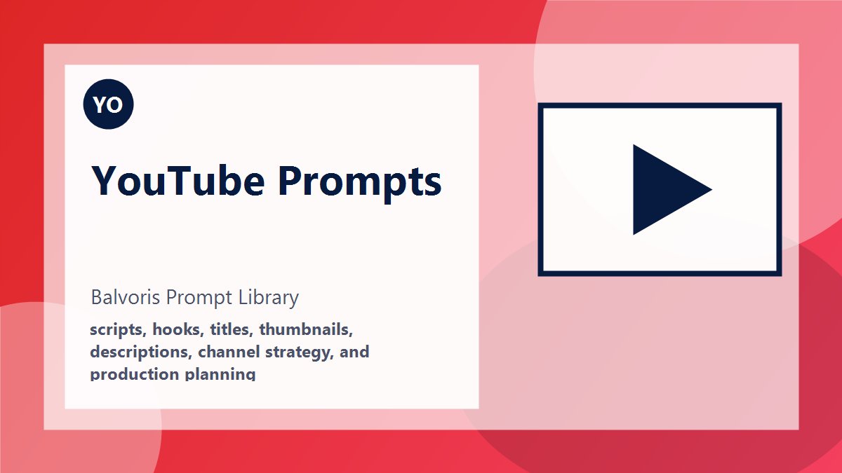 YouTube Script Prompt example preview